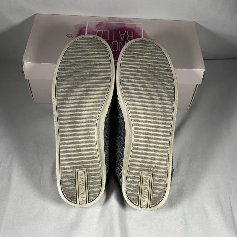 Not Rated Gray Slip On Shoes Size 9 Women’s